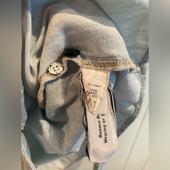 Madewell reverse-dyed denim shirt - Picture 4 of 5